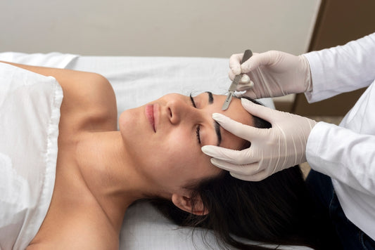 dermaplaning at spa