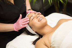 Woman Receiving Monthly Facial