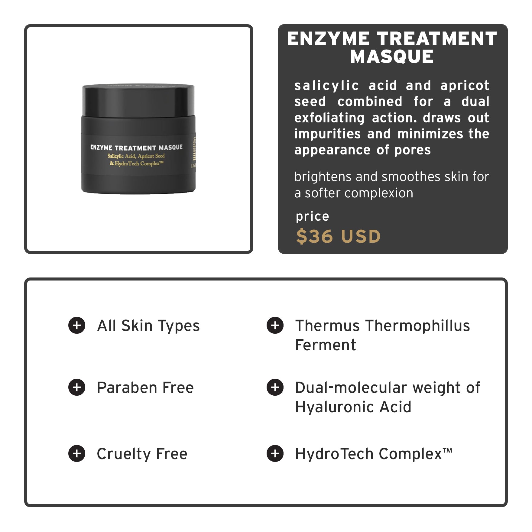 Thom Elzner Enzyme Treatment Masque