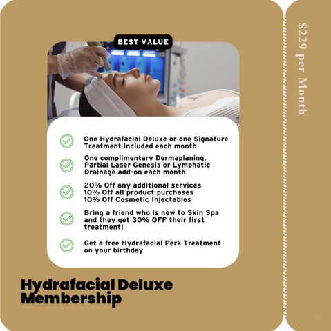 New! Hydrafacial Membership